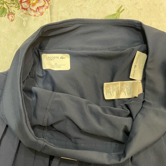 Lacoste Navy Skirt - Picture 8 of 9